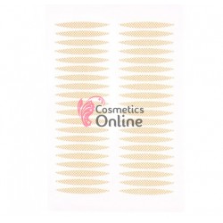 Banda lifting adeziva pentru ridicarea pleoapei,  20 perechi Cod 1120 Crem + 1 Pulverizator